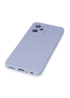 BFS  Realme C35 Kılıf Nano içi Kadife Silikon - Lila