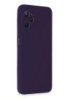BFS  Realme C35 Kılıf Nano içi Kadife Silikon - Mor