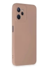 BFS  Realme C35 Kılıf Nano içi Kadife Silikon - Pudra