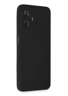BFS  Realme C35 Kılıf Nano içi Kadife Silikon - Siyah