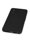 BFS  Realme C35 Kılıf Nano içi Kadife Silikon - Siyah