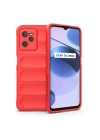 BFS  Realme C35 Kılıf Optimum Silikon - Kırmızı