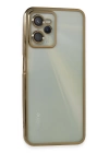 BFS  Realme C35 Kılıf Razer Lensli Silikon - Gold