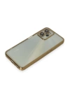 BFS  Realme C35 Kılıf Razer Lensli Silikon - Gold