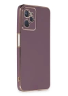 BFS  Realme C35 Kılıf Volet Silikon - Mor
