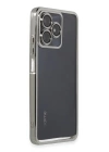 BFS Realme C53 Kılıf Lensli Silikon - Gümüş