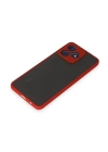 BFS  Realme C53 Kılıf Montreal Silikon Kapak - Kırmızı