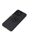 BFS  Realme C53 Kılıf Montreal Yüzüklü Silikon Kapak - Siyah