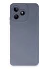 BFS  Realme C53 Kılıf Nano içi Kadife Silikon - Gri