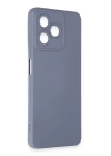 BFS  Realme C53 Kılıf Nano içi Kadife Silikon - Gri