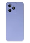 BFS  Realme C53 Kılıf Nano içi Kadife Silikon - Lila