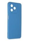 BFS  Realme C53 Kılıf Nano içi Kadife Silikon - Mavi
