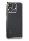 BFS  Realme C53 Kılıf Razer Lensli Silikon - Gümüş