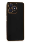 BFS Realme C53 Kılıf Volet Silikon - Siyah