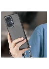 BFS  Realme C55 Kılıf Elegant Kapak - Derin Mor