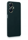 BFS  Realme C55 Kılıf First Silikon - Koyu Yeşil