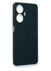 BFS  Realme C55 Kılıf First Silikon - Koyu Yeşil