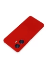 BFS  Realme C55 Kılıf Nano içi Kadife Silikon - Kırmızı