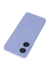 BFS  Realme C55 Kılıf Nano içi Kadife Silikon - Lila