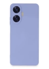 BFS  Realme C55 Kılıf Nano içi Kadife Silikon - Lila