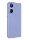 BFS  Realme C55 Kılıf Nano içi Kadife Silikon - Lila
