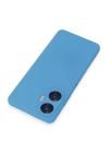 BFS  Realme C55 Kılıf Nano içi Kadife Silikon - Mavi