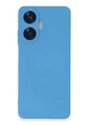 BFS  Realme C55 Kılıf Nano içi Kadife Silikon - Mavi