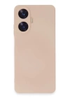 BFS  Realme C55 Kılıf Nano içi Kadife Silikon - Pudra