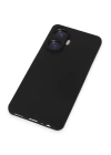 BFS  Realme C55 Kılıf Nano içi Kadife Silikon - Siyah