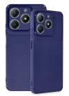 BFS  Realme C61 Kılıf Auto Focus Karbon Kapak - Lacivert