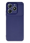 BFS  Realme C61 Kılıf Auto Focus Karbon Kapak - Lacivert