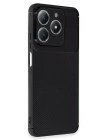 BFS  Realme C61 Kılıf Auto Focus Karbon Kapak - Siyah