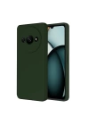 BFS  Realme C61 Kılıf First Silikon - Koyu Yeşil