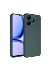 BFS  Realme C61 Kılıf First Silikon - Koyu Yeşil