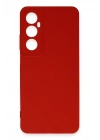 BFS  Realme C65 Kılıf First Silikon - Kırmızı
