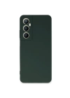 BFS  Realme C65 Kılıf First Silikon - Koyu Yeşil