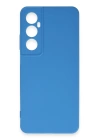 BFS  Realme C65 Kılıf First Silikon - Mavi
