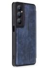 BFS  Realme C65 Kılıf Flip Cover - Lacivert