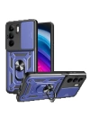 BFS  Realme C75 4G Kılıf Pars Lens Yüzüklü Silikon - Lacivert