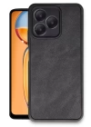 BFS  Realme Note 50 4G Kılıf Aras Deri Kapak - Siyah