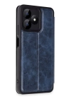 BFS  Realme Note 50 4G Kılıf Flip Cover - Lacivert