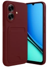 BFS  Realme Note 60 Kelvin Kartvizitli Silikon - Bordo