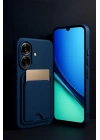 BFS Realme Note 60 Kelvin Kartvizitli Silikon - Derin Mor