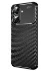 BFS  Realme Note 60 Kılıf Auto Focus Karbon Kapak - Siyah