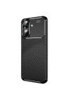 BFS  Realme Note 60 Kılıf Auto Focus Karbon Kapak - Siyah