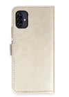 BFS  Reeder P13 Blue Max 2022 128GB Kılıf Trend S Plus Kapaklı Kılıf - Gold