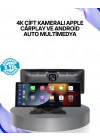 BFS Renault Megane, Clio, Symbol, Captur, Toyota Corolla, Yaris, C-HR, Ford Focus, Fiesta Uyumlu Kablosuz CarPlay Multimedya 10.26” Dokunmatik Ekran