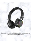 BFS Renkli Işık Efektli Bluetooth 5.3 Müzik Kulaklığı