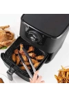 BFS   Renkli Isıya Dayanıklı Yıkanılabilir Silikon Fırın Ve Airfryer Yuvarlak Pişirme Matı 23 Cm