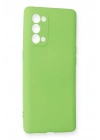 BFS   Reno 5 Pro Kılıf First Silikon - Yeşil